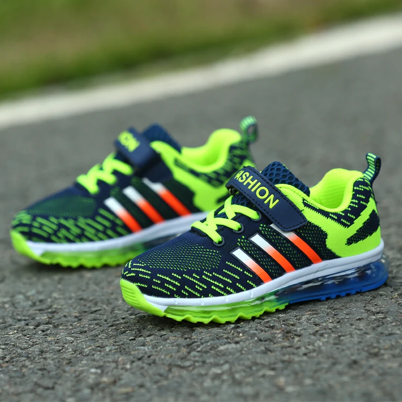 2016 High quality Children Sport Breathable Boys Sneakers new Brand