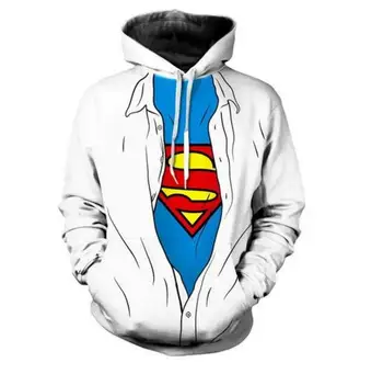 

2018 FASHION MEN WOMEN blue white Shirt printing HOODIE 3D Hoodie Sweatshirts Pullovers Autumn Tracksuit Winter Loose ThinHoody
