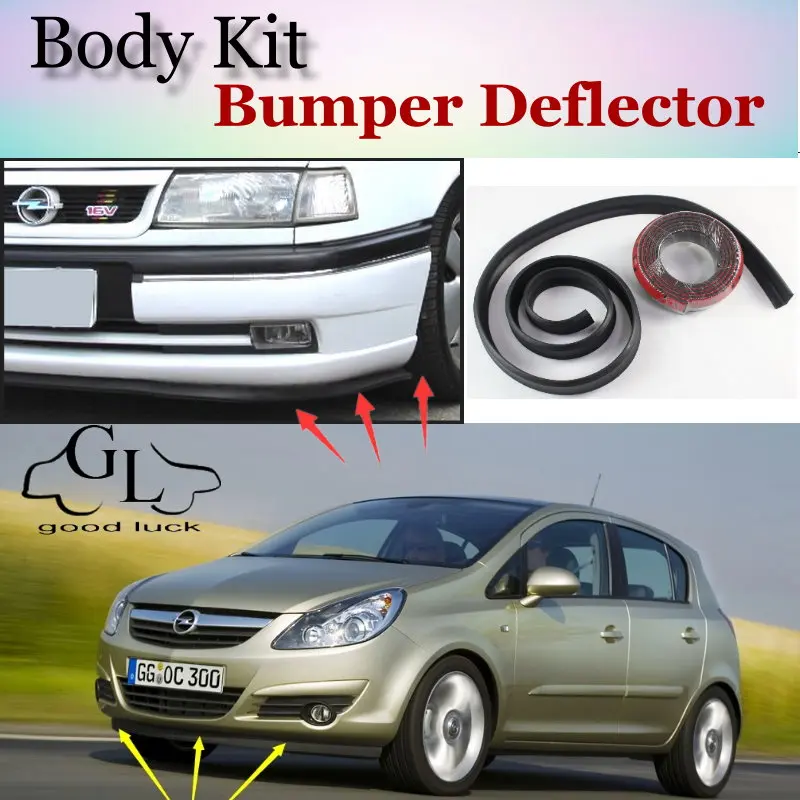 Бампер губы для Opel Corsa C D Vita Barina/удачи магазин спойлер тюнинга автомобиля/TOPGEAR