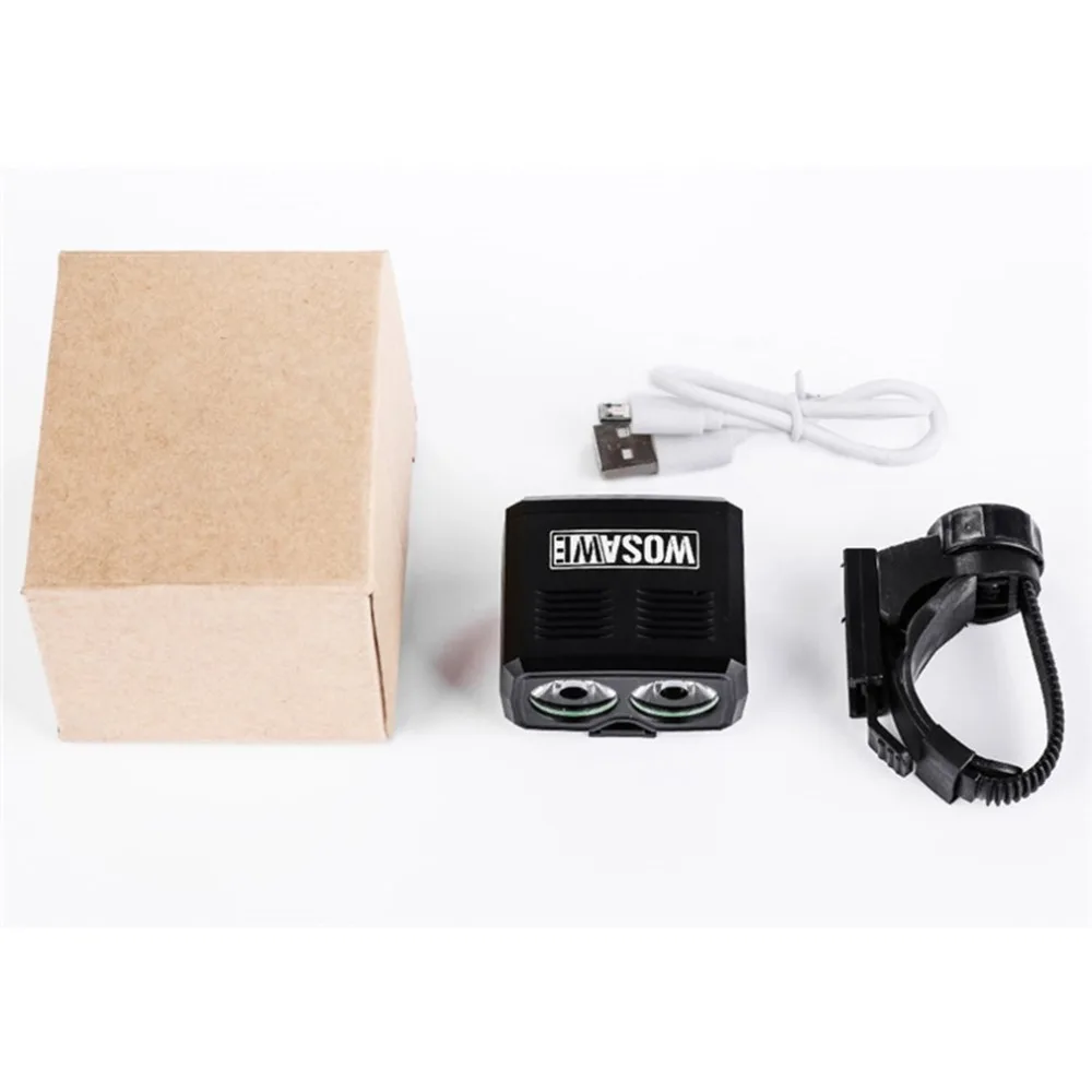 Excellent WOSAWE NEW Strong Power 5000lm USB Rechargeable Bike Lamp Front Handlebar Bike Light Built-in Battery 5 Modes Headlight 3 Excellent WOSAWE NEW Strong Power 5000lm USB Rechargeable Bike Lamp Front Handlebar Bike Light Built-in Battery 5 Modes Headlight 3
