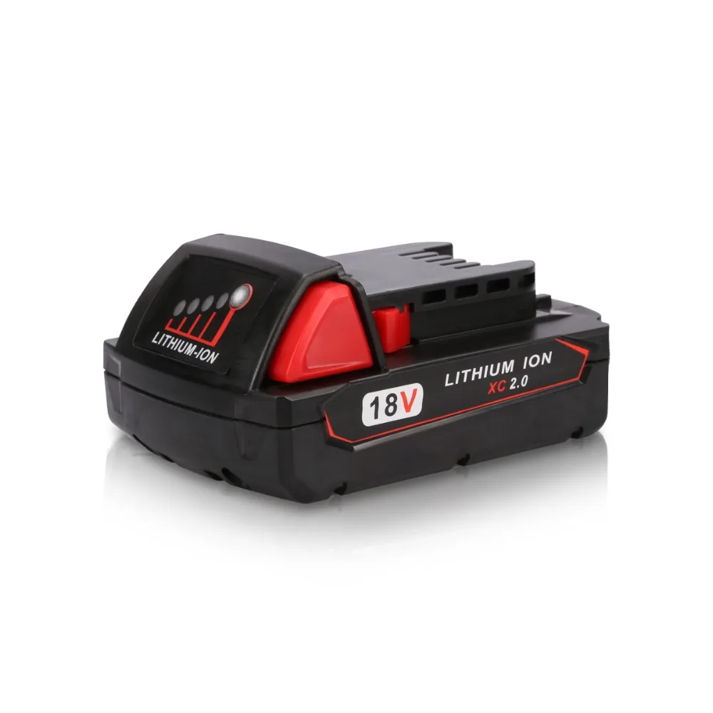 Для Milwaukee 18V 3000mAh литий-ионная аккумуляторная батарея для электроинструмента M18 XC 2656-22CT, 2701-22CT 2702-22CT 2602-22DC 2601-21 2603-2