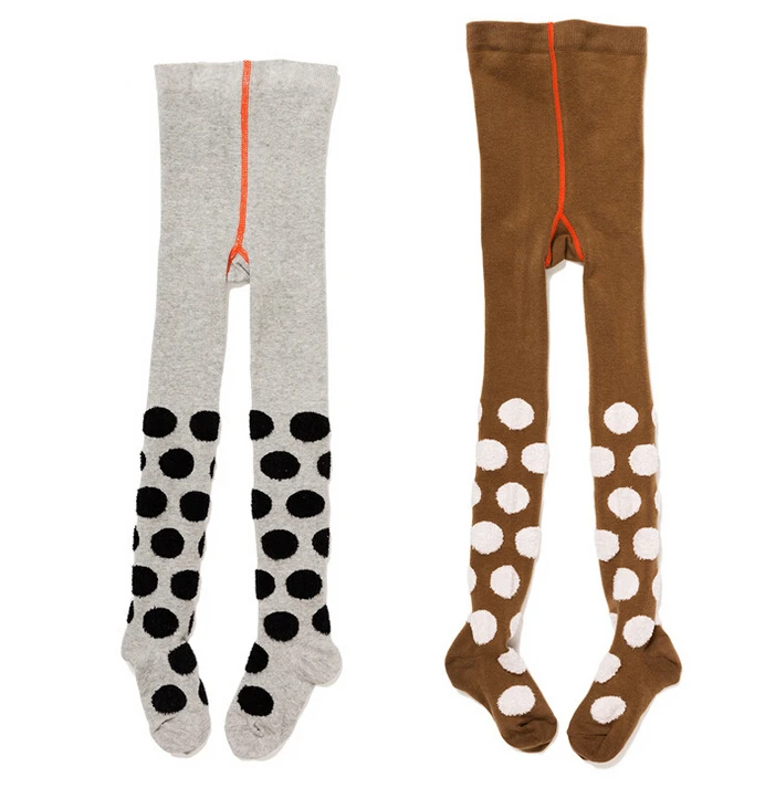 Baby Girl Polka Dot Long Stocking Kids Children Cotton Infant Kawaii Tights Toddler Clothing