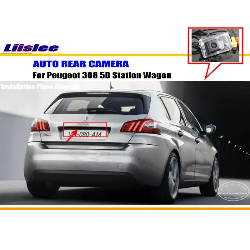 Автомобильная камера заднего вида для Peugeot 308 5D универсал автомобильный