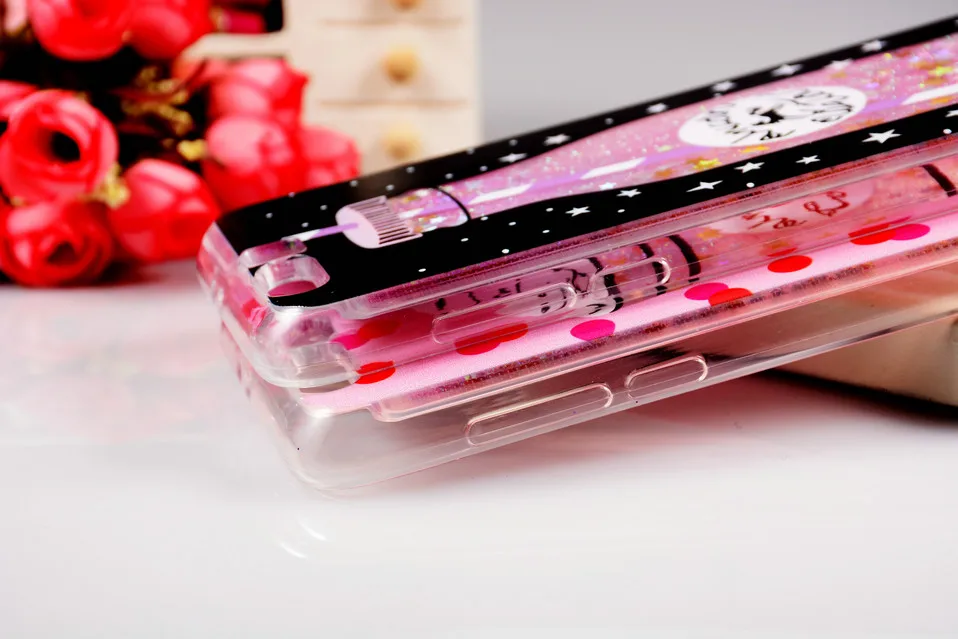 Icoque Fashion Cases for Huawei Honor 9 Case Glitter Silicone Soft Cute Liquid Honor9 Protection Cover for Honor 9 Case Luxury (4)