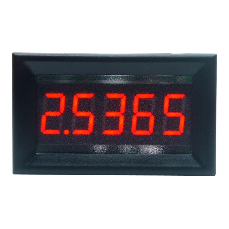 

DC 0-5.0000mA (5mA) Digital Ammeter 5-digits Current Meter Panel Guage 0.36 inch W315