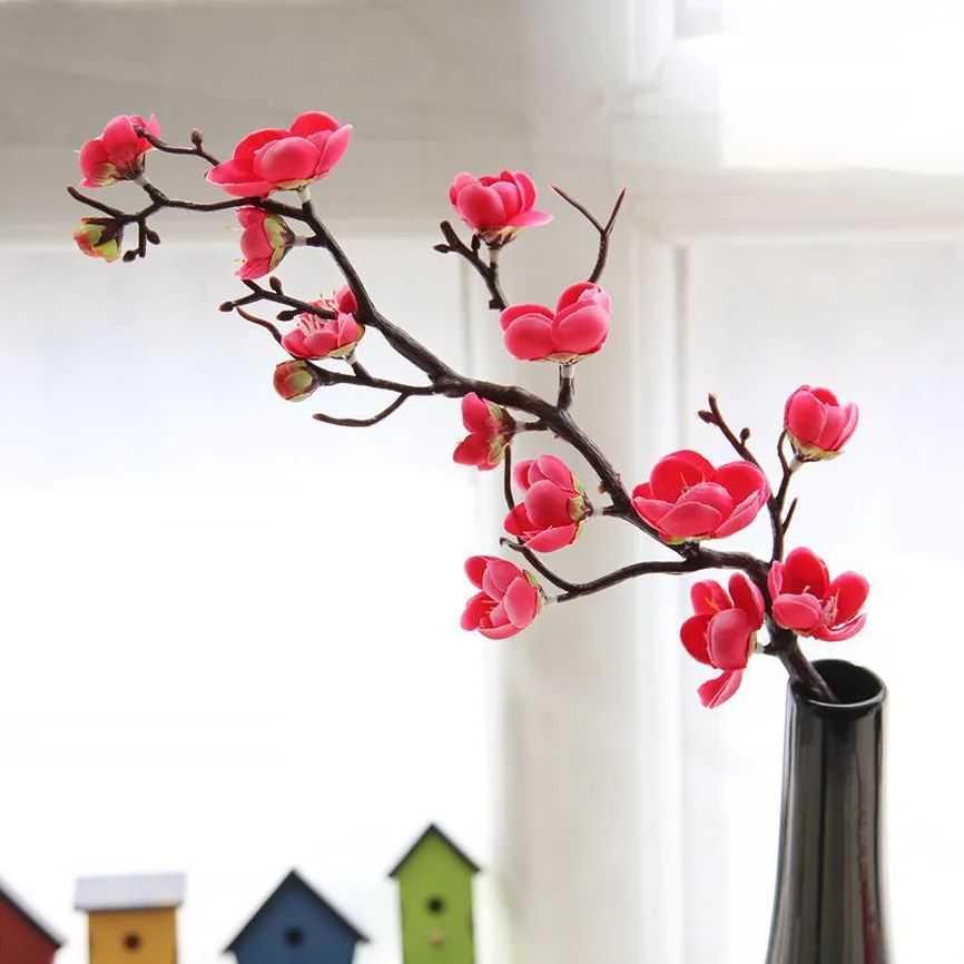 10 шт. искусственные цветы для дома и стола|flower party decoration|artificial flowers cherry blossomflower |