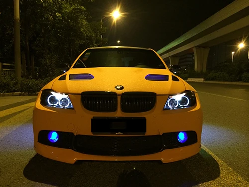 BMW E90 05-08 Matte Black Front Grille 6