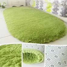 Зеленый-zoon Противоскользящий пушистый ворсистый ковер для дома, комнаты, коврики для спальни, ванной комнаты, ворсистые коврики
