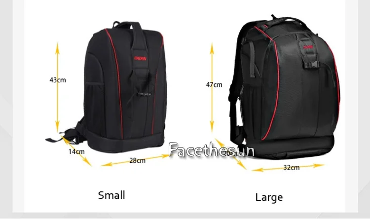 DSLR SLR Camera Travel Backpack Bag Carden K7-6