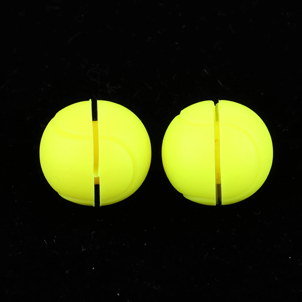 1 Pair Silicone Tennis Racket Vibration Dampers Racquet Shock Absorbers for Tennis Rackets Strings