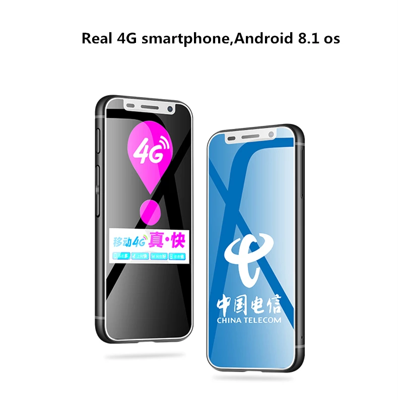 Melrose 4G Мини android 8,1 смартфон 3,4 дюймов двухъядерный MT6739V/WA китай телефоны смартфоны мобильный телефон