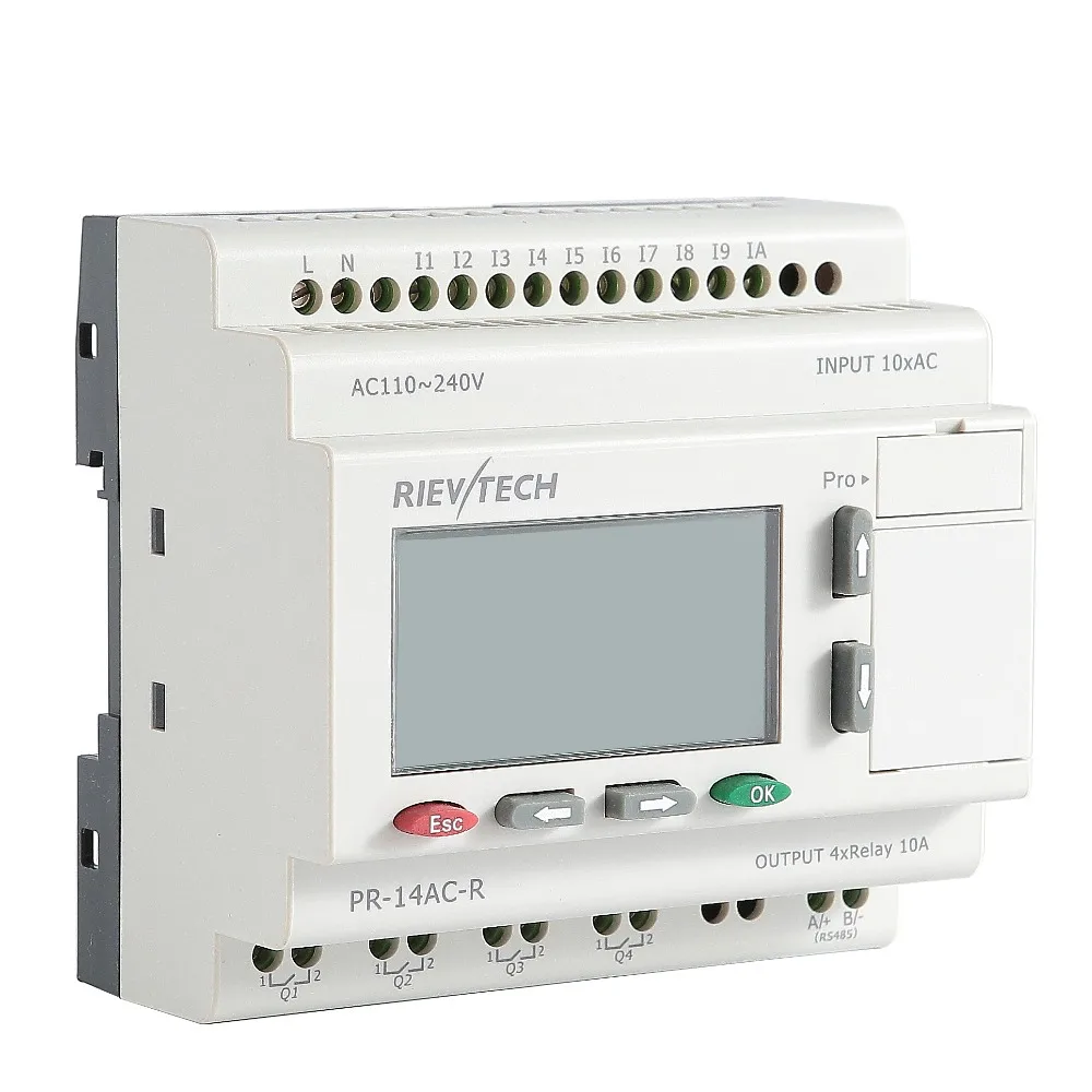 

RIEVTECH,Micro Automation sulutions provider. programmable relay PR-14AC-R