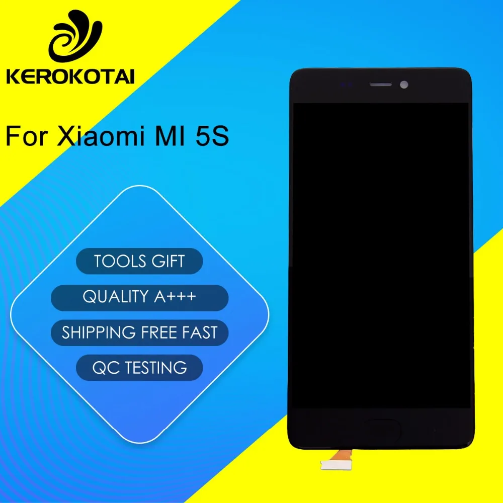 

FOR Xiaomi 5S 100% Tested Good Quality LCD Display Touch Screen Digitizer Full Assembly MI 5S LCD Assembly