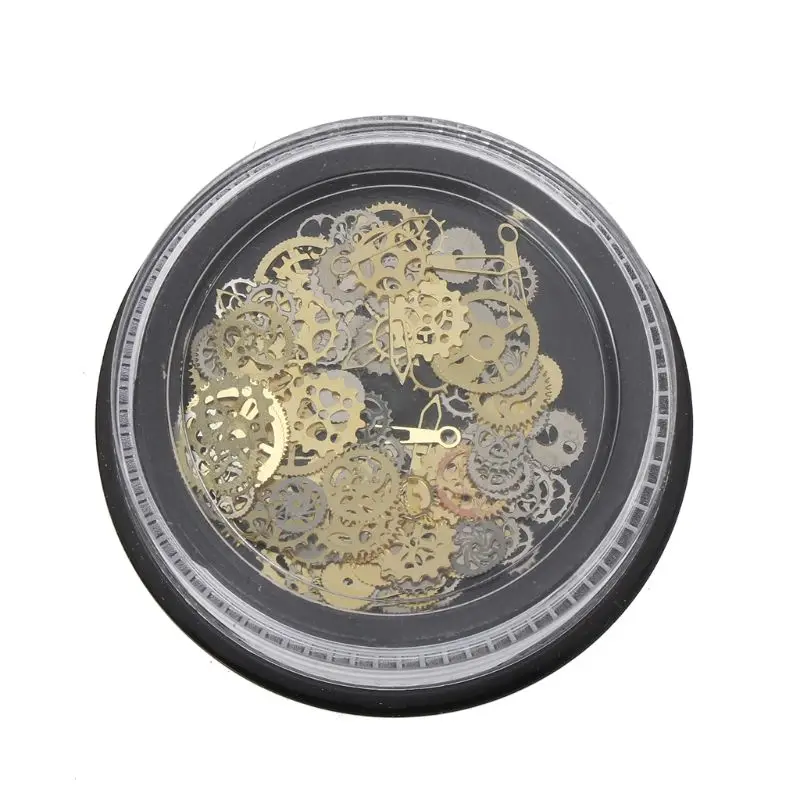 120 шт Смешанные стимпанк Cogs шестерни часы Шарм УФ Рамка Смола ювелирные изделия наполнители DIY