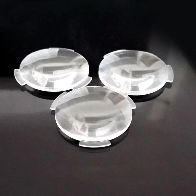 

25mm biconvex lens with flaps 45mm focal length virtual reality 3D lenses,google cardboard lens 100pcs