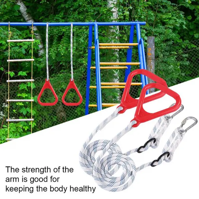 US $5.63 Children Kids Toy Flying Swing Rings Outdoor Rings Swing Fitness Children Entertainment Facilities 