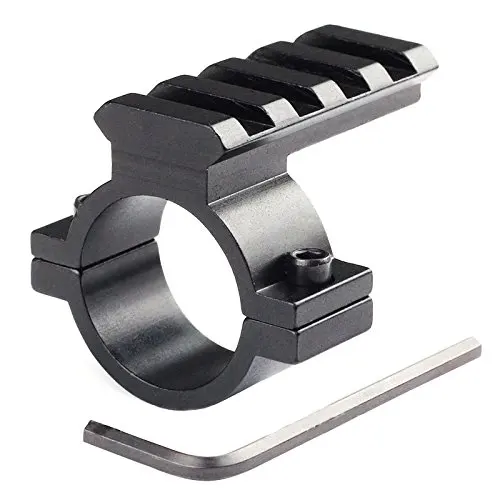 

UniqueFire 1"(25.4mm) Aluminum Ring Rail 4 Slots Detachable for 20mm Picatinny Weaver&Flashlight Bracket Holder Scope Mount