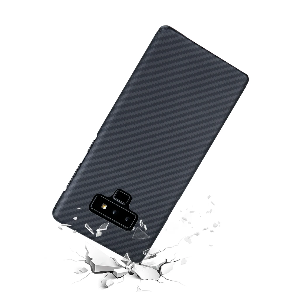 MCASE Новый для Samsung Galaxy Note 9 чехол из углеродного волокна с узором Ультратонкий