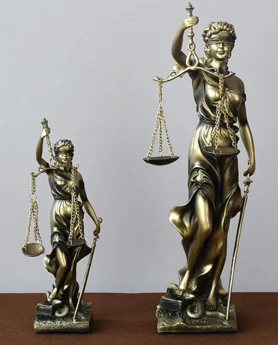 Statue of justice statue of justice court law firm balance ornament law