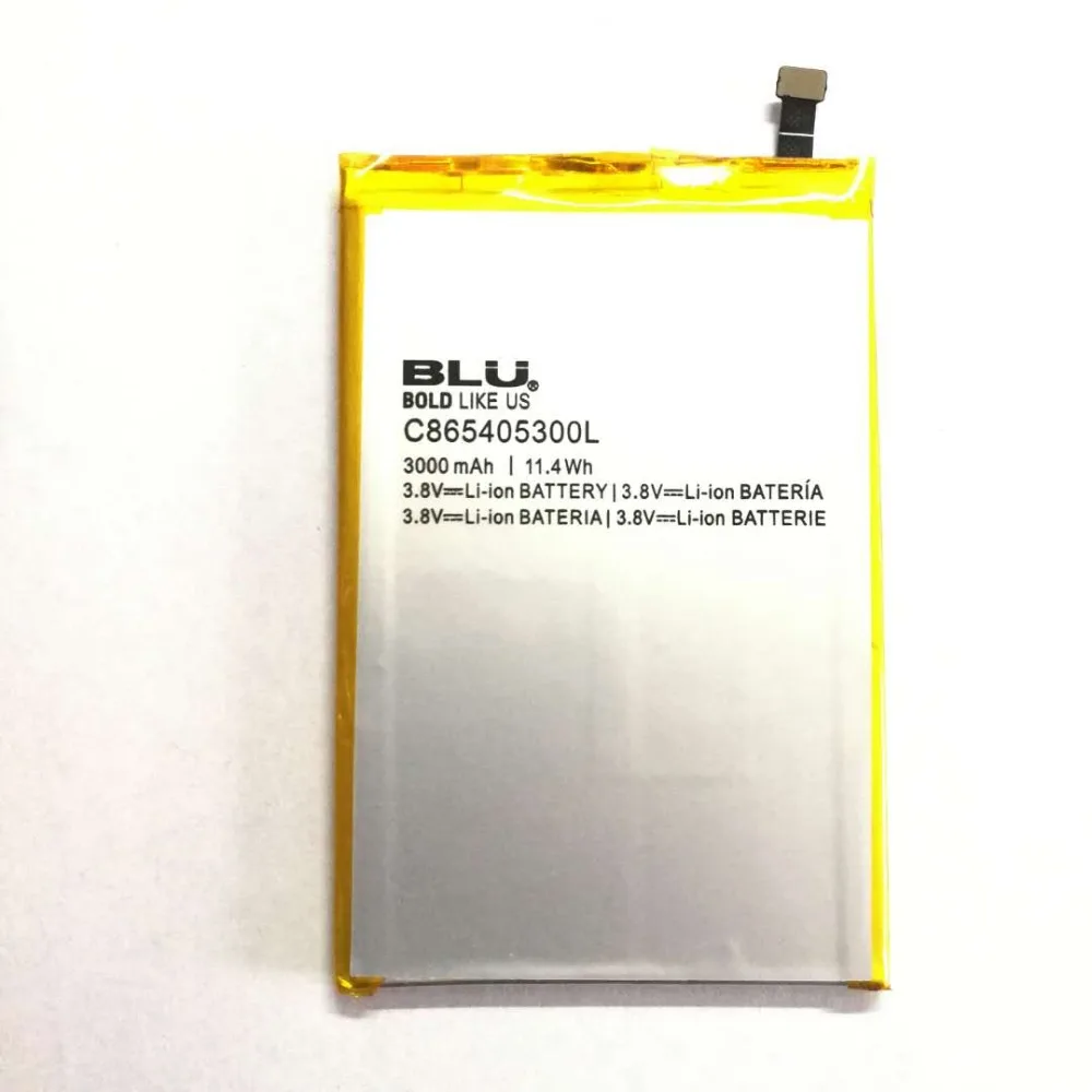 Новый Сменный аккумулятор C865405300L 3000 мАч для Blu Studio XL / 6 0 HD D850Q батарея батареи