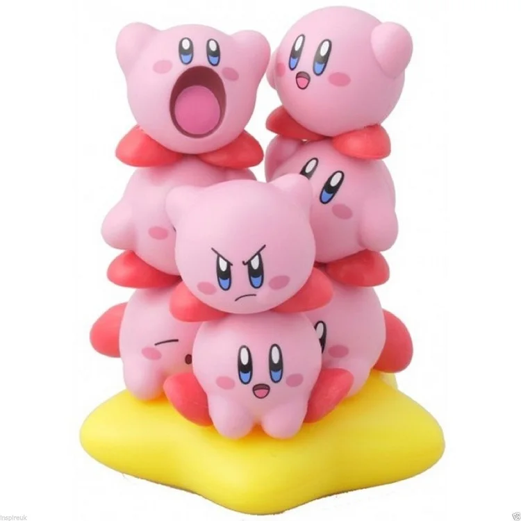 

Nintendo Kirby tsumu tsumu Pvc Figure Set of 10 & Warp Star by ensky with gift box 10pcs/pack