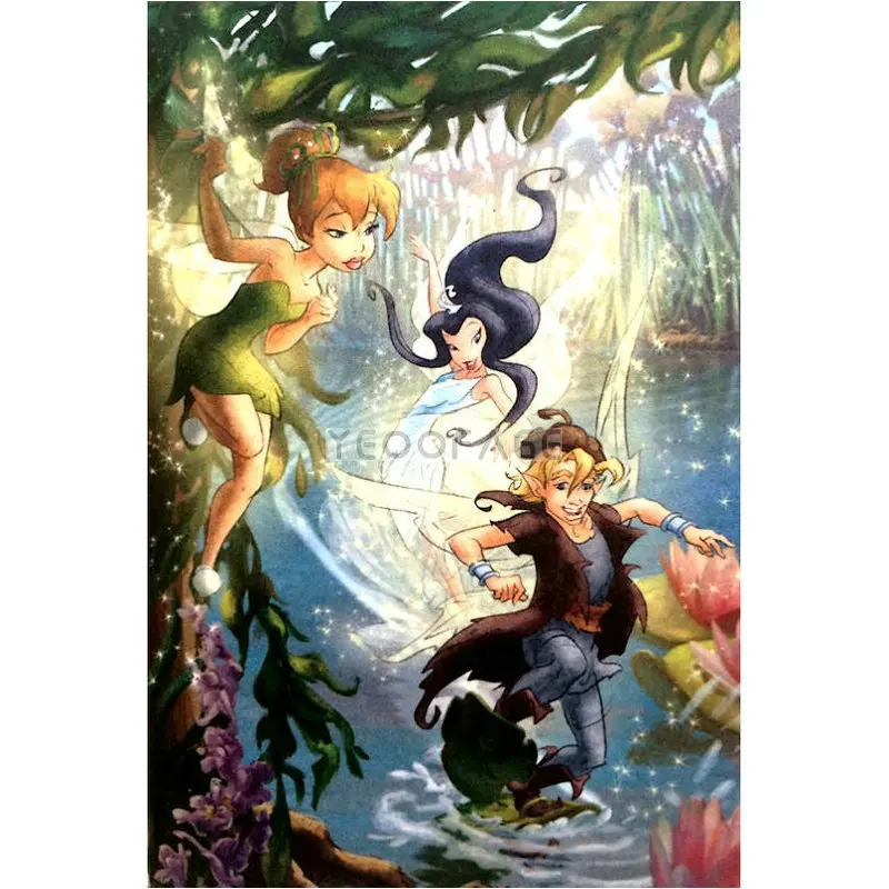 DIY Diamond Painting Cross stitch Fairy Needlework 5d rhinestone art Rhinestone full square Diamond embroidery pattern
