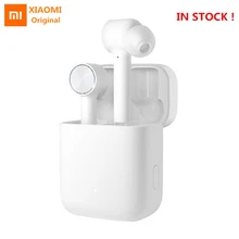 Доставка в течение 24 часов Xiaomi Mi AirDots Bluetooth наушники истинные беспроводные наушники сенсорное управление с зарядным устройством беспроводная гарнитура
