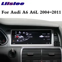 Для Audi A6 A6L 2004 ~ 2011 NAVI автомобиль мультимедийный CarPlay адаптер gps WI-FI аудио радио навигационная карта большой Экран