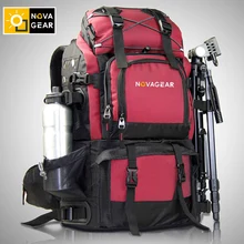 NOVAGEAR 80302 Photo Bag Camera Backpack Universal Large Capacity Travel Camera Backpack For Canon/Nikon Digital Camera