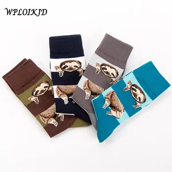 

[WPLOIKJD]Hip Hop Spoof Creative Art Vintage Socks Harajuku Cotton Movement Casual Funny Socks Neutral Pokemon Socks Sokken
