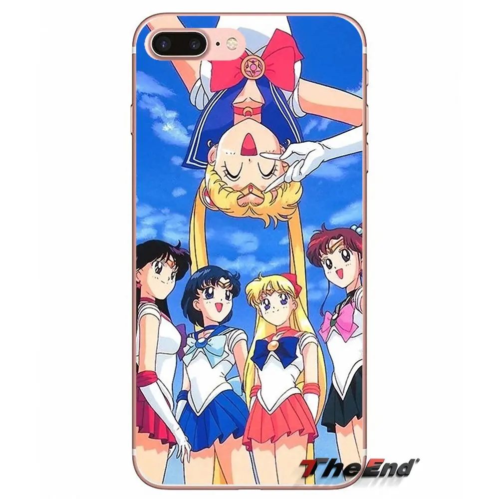 Мягкий ТПУ чехол для Huawei Honor 7X V10 6C V9 6A Play 9 Mate 10 Pro Y7 Y5 P8 P10 Lite Plus GR5 2017 Soldier Sailor Moon Cute