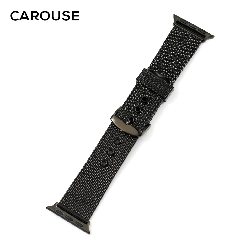 

Carouse New Creative Soft PVC Milanese Strap for Apple Watch Series 3/2/1 38MM 42MM Band for iwatch 4 40mm 44mm Sports Watchband