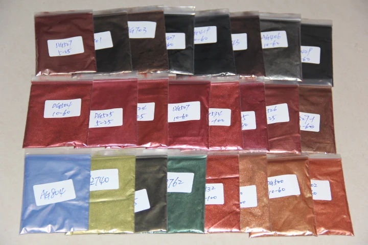 

24 different colors DIY Mineral Mica Powder Soap Dye Glittering Soap Colorant Pearl Powder