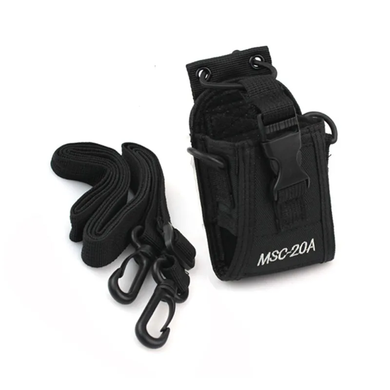 

YIDATON Walkie Talkie Holder Pouch Cover Case MSC-20A for Yaesu For Motorola Radio BAOFENG UV-5R UV-5RE Plus UV-B5 UV-82 UV-B5