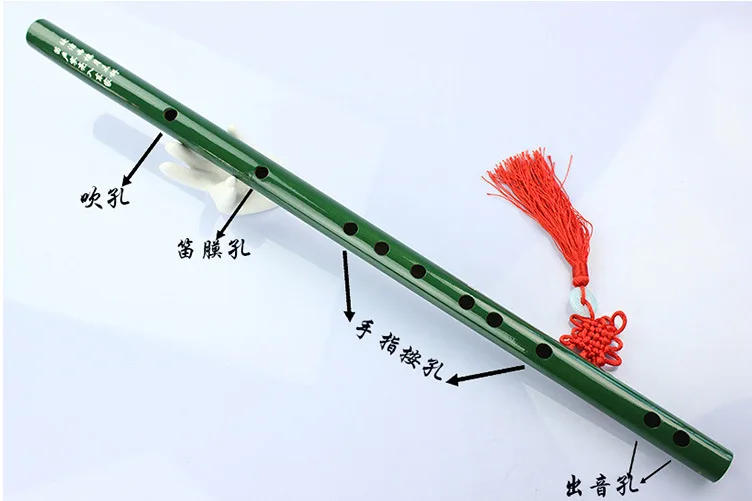 Высокое качество Бамбуковые флейты Профессиональный духовых флейты музыкальных инструментов C D E F G ключ Китайский dizi поперечные Flauta - Цвет: Key of  D