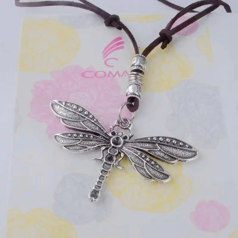 Женское колье макси с бабочкой|leather necklace|vintage necklacemaxi necklace |