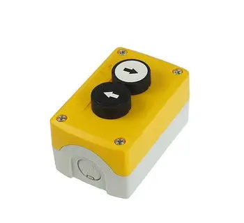 

Normally Open Momentary Arrow Black White Flat Pushbutton Switch SPST 240V 3A