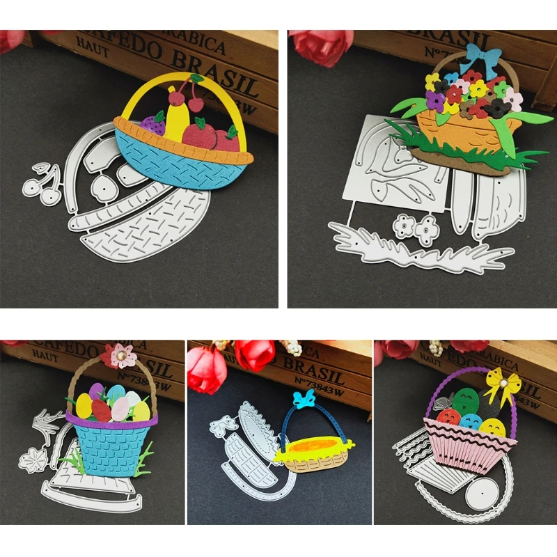 Buy Fruit Basket Cutting Dies Stencil DIY Scrapbooking