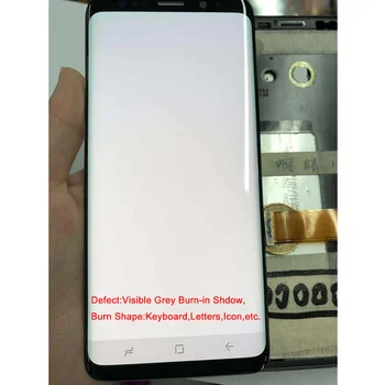 

AMOLED Display Replacement for SAMSUNG Galaxy S9 LCD Touch Screen Digitizer S9+ Plus LCD G960 G965 Screen Parts Burn-in Shadow