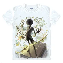 Deemo игры аниме футболка унисекс Милая летняя футболка с коротким рукавом топы 19 моделей Цвет белый