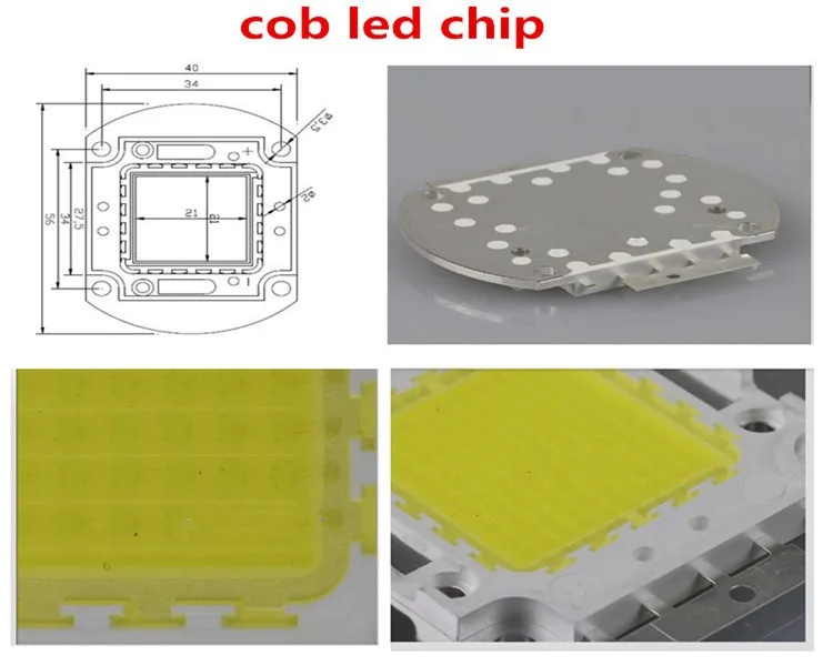 Парниковых расти свет 300 Вт гидропоники освещение Красный 630nm синий 460nm с 2 шт. 150 Вт вел фишек