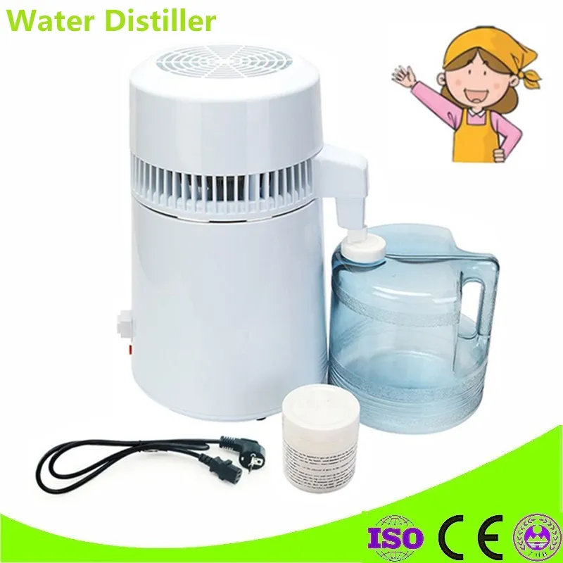 Home Pure Water Distiller Filter Machine Distillation Purifier