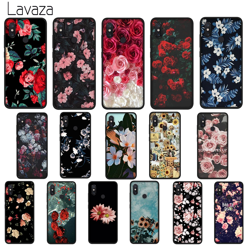 

Lavaza Relief Flower Soft TPU Silicone Case Cover for Huawei P8 P9 P10 P20 P30 Lite Pro P Smart 2019