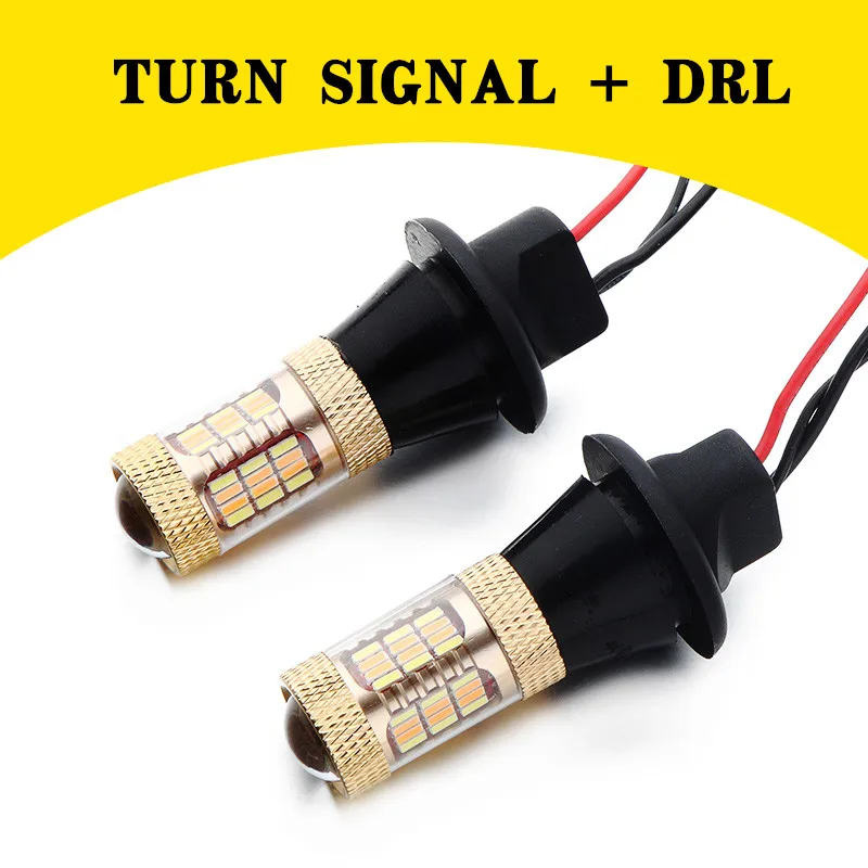 modo duplo drl led luzes externas ba15s