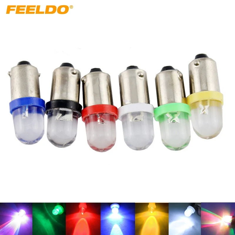 FEELDO Auot Ba9s 1895 57 T4W 182 светодиодный светильник 5 цветов 2 шт.|car light|lamp lamplamp led |