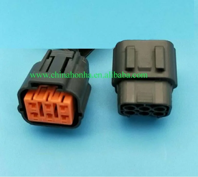 

Free shipping 5sets 6pin sumitomo waterproof plug Accelerator Throttle Pedal Electronic connector 6195-0021