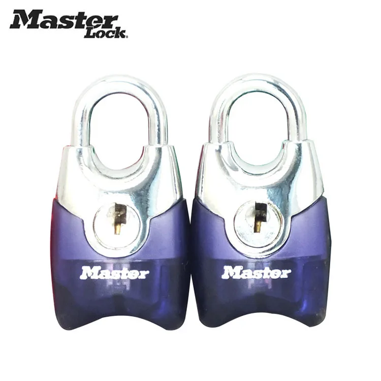 Master Lock small Mini Padlock Locker Lock Drawer Student Concentric  luggage case box Lovers Lock 4 Colors 2 Keys Wholesale (12)