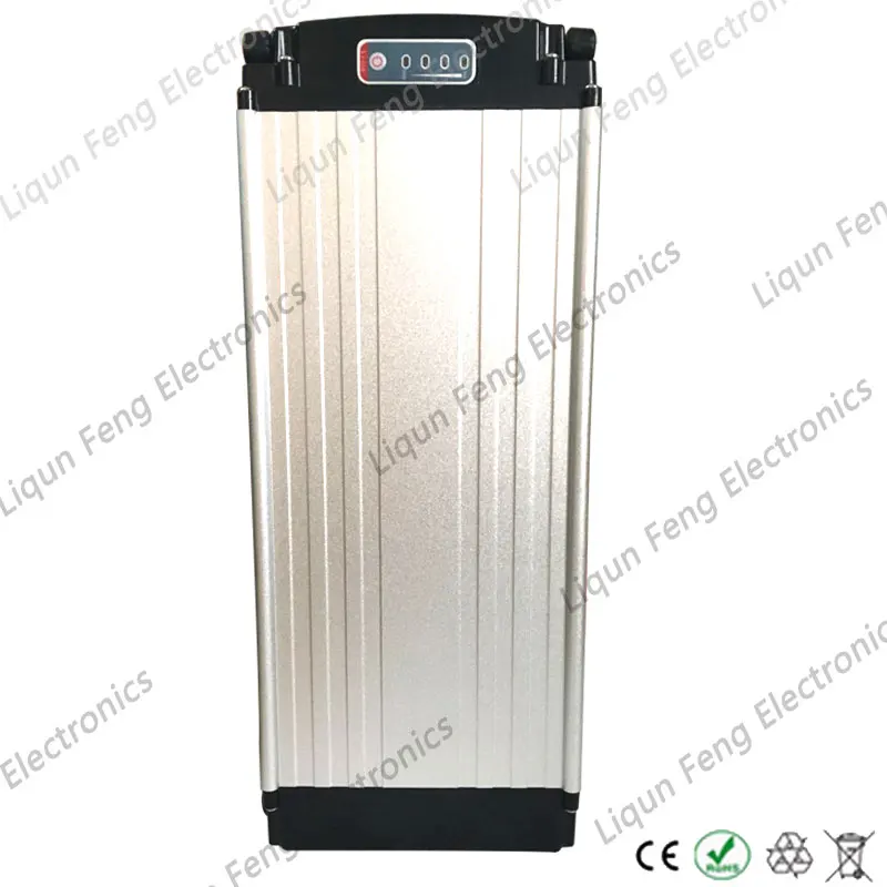 Excellent 36V Rear Rack Battery 36V 20AH Lithium Battery 36 V Electric Bike Battery with Aluminum Case BMS 42V 2A Charger Free shipping 2