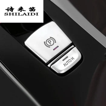 

Car Styling Central Handbrake Auto H Buttons Decorative Covers Stickers Trim For BMW 5 6 series G30 G38 6GT Interior Accessories