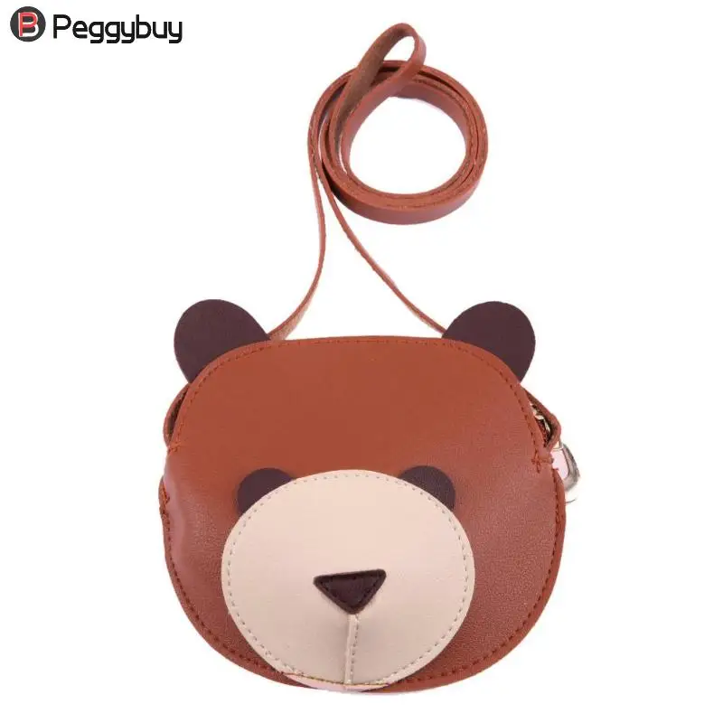 Mini Cartoon Bear Crossbody Bags for Children Wallet Kids Storage Sling